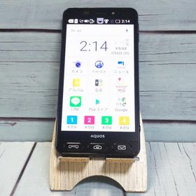 softbank SHARP シンプルスマホ3 509SH ブラック 本体 白ロム B131112