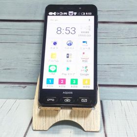 softbank SHARP シンプルスマホ3 509SH ブラック 本体 白ロム B863930