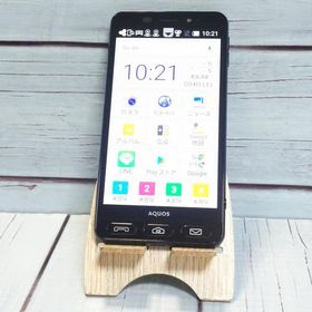 softbank SHARP シンプルスマホ3 509SH ブラック 本体 白ロム B521172