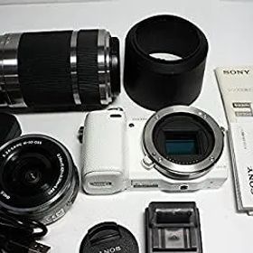 【中古】ソニー SONY ミラーレス一眼カメラ α NEX-5Rダブルズームレンズキット ホワイト NEX-5RY/W