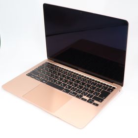 アップル(Apple)の中古 Apple ノートPC MacBook Air 13.3インチ 2020年モデル JIS配列 (メモリ8GB SSD 256GB )【Office非搭載】 mgnd3j-a ゴールド 【可(C)】(ノートPC)