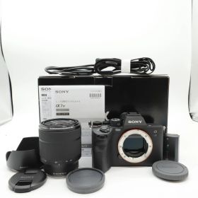 ■ほぼ新品■ SONY SONY(ソニー) フルサイズ ミラーレス一眼カメラ α7IV ズームレンズキット(同梱レンズ:SEL2870) ブラック ILCE-7M4K