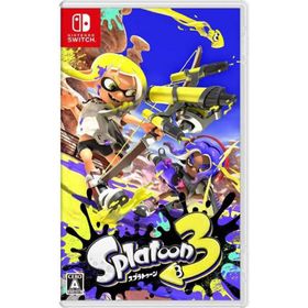 ニンテンドウ(任天堂)のNintendo Switch用ソフト スプラトゥーン3 シュリンク付き 未開封(家庭用ゲームソフト)