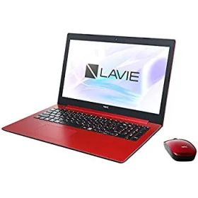【中古-非常に良い】 NEC 15.6型 ノートパソコン LAVIE Note Standard NS300/KAシリーズ カームレッドLAVIE 2018年 夏モデル［Core i3/メモリ 4GB/HDD 1TB/ H＆