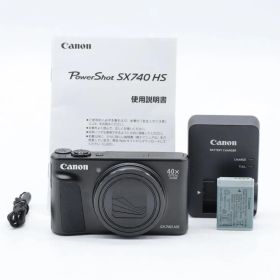 Canon PowerShot SX740 HS ブラック