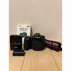 キヤノン(Canon)のCanon デジタル一眼レフカメラ EOS 80D (W) ボディ(デジタル一眼)