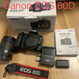 キヤノン(Canon)のデジタル一眼レフカメラCanon EOS 80D レンズセット(デジタル一眼)