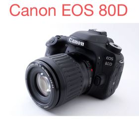 キヤノン(Canon)の保証付き キャノン Canon EOS 80Dレンズセット(デジタル一眼)