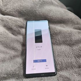 【難あり】sony Xperia5iv 本体 画面縦線有り