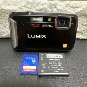 美品 PANASONIC LUMIX DMC-FT20動作品 防水デジタルカメラ