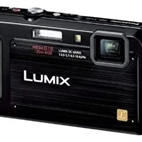 【中古】パナソニック デジタルカメラ ルミックス 防水モデル エスプリブラック DMC-FT20-K