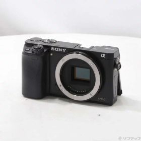 【中古】SONY(ソニー) α6000 ボディ ブラック ILCE-6000 【349-ud】