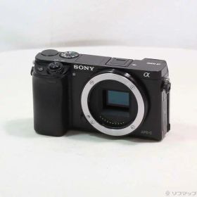【中古】SONY(ソニー) α6000 ボディ ブラック ILCE-6000 【198-ud】