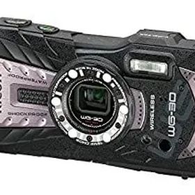 【中古-非常に良い】 RICOH リコー 防水デジタルカメラ RICOH リコー WG-30W カーボングレー 防水12m耐ショック1.5m耐寒-10度 RICOH リコー WG-30W GL 04621