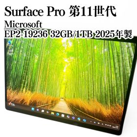 【極美品】Microsoft Surface Pro11 第11世代 32GB/1TB EP2-19236 2025年製 動作確認済み