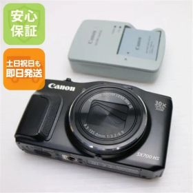 超美品 PowerShot SX700 HS ブラック 即日発送 デジカメ Canon 本体 土日祝発送OK 08000