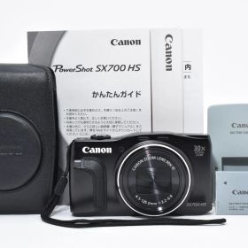 【超美品】 Canon キャノン PowerShot SX700 HS Compact Digital Camera Black A153