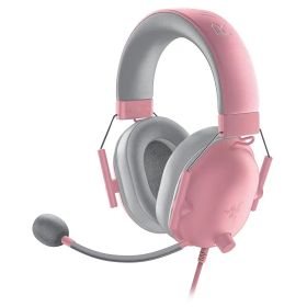 【新品】 Razer レイザー BlackShark V2 X Quartz Pink ゲーミングヘッドセット 3.5mmアナログ 7.1ch サラウンド 特許技術採用50mmドライバ 単一指向性マイク ノイズキャンセリング 高遮音性イヤーカップ 軽量 P 1