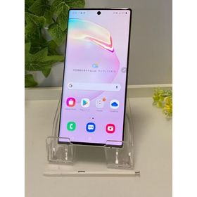 訳あり Samsung Galaxy Note10+ SM-N9750 海外 SIMフリー(言語 日本語可） スマートフォン 256GB スマホ本体 A9677
