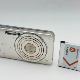 【極上美品】SONY Cyber-shot DSC-W570D シルバー ソニー サイバーショット コンパクトデジタルカメラ