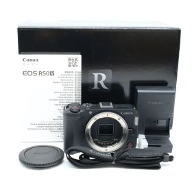 ＜極上美品!!＞ CANON キヤノン EOS R50 V ボディ ♪あるとうれしい元箱＆説明書付き♪