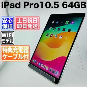 バッテリー良好 iPad Pro 10.5 64GB 白ロム 中古 本体 動作確認済 【最短送料無料】J-153