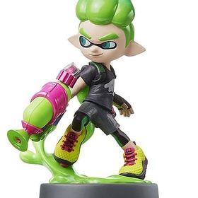 amiibo ボーイ【ネオングリーン】(スプラトゥーンシリーズ)（箱・説明書欠け） amiibo