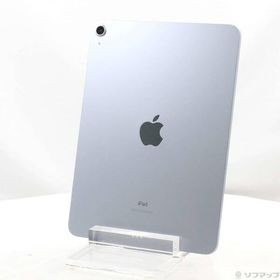 〔中古〕Apple(アップル) iPad Air 第4世代 64GB スカイブルー MYFQ2J／A Wi-Fi〔377-ud〕