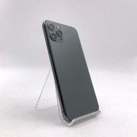 アップル(Apple)の【全額返金保証】【最速発送】Apple iPhone iPhone 11 Pro 64GB ミッドナイトグリーン au SIMフリー 動作確認済(スマートフォン本体)