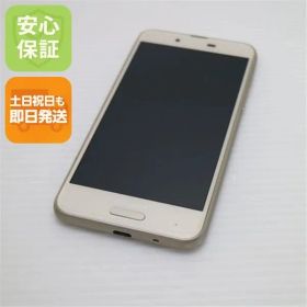 新品同様 SH-01K AQUOS sense ゴールド スマホ 即日発送 スマホ 白ロム DoCoMo SHARP 土日祝発送OK 03000