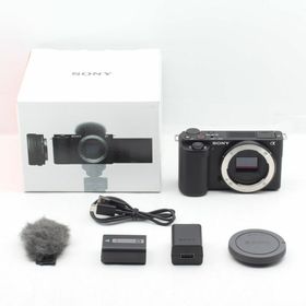 ショット数3455■ほぼ新品■ SONYソニー ミラーレス ZV-E10 ボディ(ミラーレス一眼)