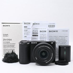 ＜美品＞SONY ZV-E10M2 パワーズームレンズキット SELP16502(ミラーレス一眼)