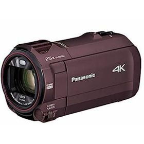 【中古】（非常に良い）パナソニック 4K ビデオカメラ VX992M 64GB 光学20倍ズーム カカオブラウン HC-VX992M-T(ビデオカメラ)