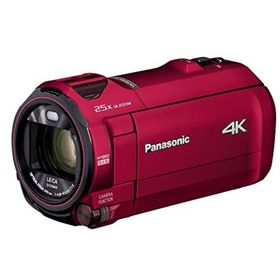 【中古】「非常に良い」パナソニック 4K ビデオカメラ 64GB 光学20倍ズーム アーバンレッド HC-VX992MS-R(ビデオカメラ)