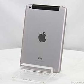 〔中古品〕 iPad mini 3 16GB スペースグレイ MGHV2J／A au ［7.9インチ液晶／Apple A7］〔中古品〕 iPad mini 3 16GB スペースグレイ MGHV2J／A au ［7.9インチ液晶／Apple A7］