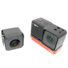 インスタスリーシックスティ(insta360)の[中古] Insta360 ONE RS ツイン版 360度モジュール + 4Kブーストレンズ insta360-one-rs[非常に良い(A)](その他)
