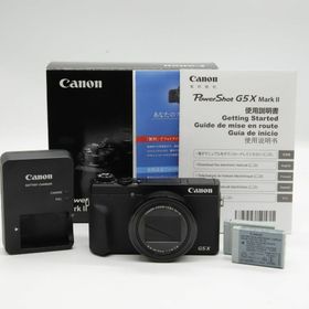 キヤノン(Canon)の■ほぼ新品■PowerShot G5 X Mark II ブラック(コンパクトデジタルカメラ)