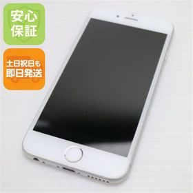 アイフォーン(iPhone)のau iPhone6 16GB シルバー 白ロム M999(スマートフォン本体)