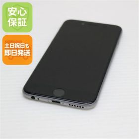 アイフォーン(iPhone)のau iPhone6 16GB スペースグレイ 白ロム M888(スマートフォン本体)