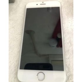 アイフォーン(iPhone)のiPhone 6 Silver 64GB au(スマートフォン本体)