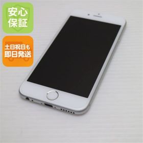 アイフォーン(iPhone)の新品同様 SOFTBANK iPhone6 16GB シルバー 白ロム M666(スマートフォン本体)
