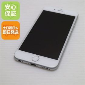 アイフォーン(iPhone)の新品同様 SOFTBANK iPhone6 16GB シルバー 白ロム M666(スマートフォン本体)