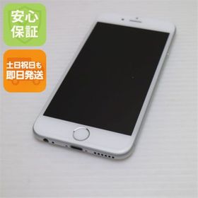 アイフォーン(iPhone)の新品同様 SOFTBANK iPhone6 16GB シルバー 白ロム M666(スマートフォン本体)