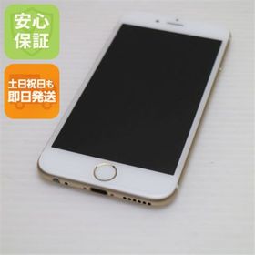 アイフォーン(iPhone)の新品同様 SOFTBANK iPhone6 16GB ゴールド 白ロム M666(スマートフォン本体)