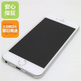 アイフォーン(iPhone)の超美品 DoCoMo iPhone6 16GB シルバー 白ロム M777(スマートフォン本体)