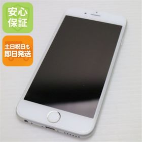 アイフォーン(iPhone)の超美品 SOFTBANK iPhone6 16GB シルバー 白ロム M666(スマートフォン本体)