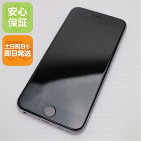 アイフォーン(iPhone)の超美品 SOFTBANK iPhone6 16GB スペースグレイ M444(スマートフォン本体)