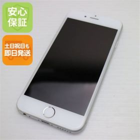 アイフォーン(iPhone)の超美品 DoCoMo iPhone6 64GB シルバー 白ロム M888(スマートフォン本体)