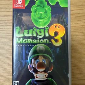 【美品】ルイージマンション3 Switchソフト 動作確認済 ケース付き