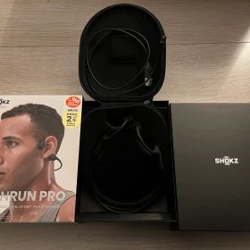 Shokz OpenRun Pro 骨伝導イヤホン ワイヤレス ブラック